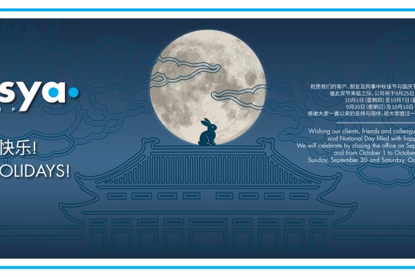 Mid autumn festival and National Day